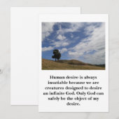 Human Desire Briefkaart (Voorkant / Achterkant)