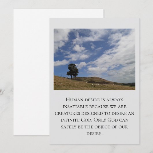 Human Desire Briefkaart (Voorkant / Achterkant)