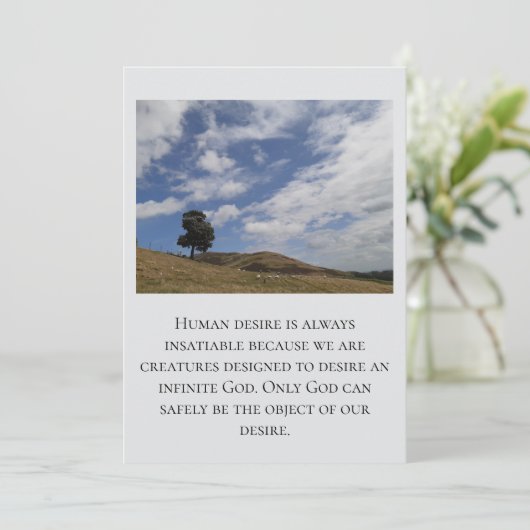 Human Desire Briefkaart (Staand voorkant)