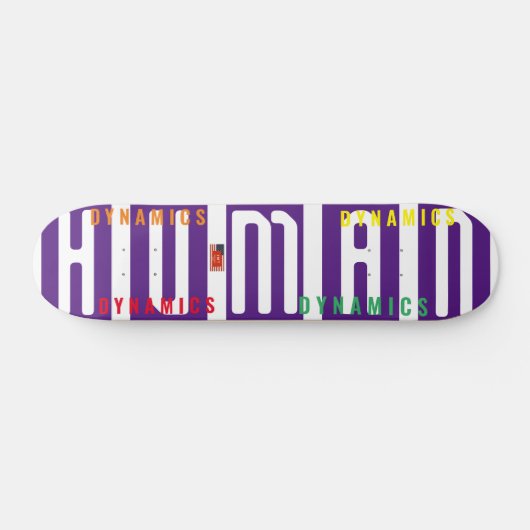HUMAN DYNAMICS JMT 7 3/4" Skateboard Deck (Horizontaal)