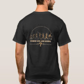 Human Evolution Art T-shirt (Achterkant)
