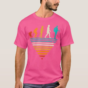 Human Evolution - Gitarist akoestische gitaar T-shirt