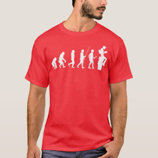 Human Evolution Reading Bookworm Books Lover Libre T-shirt