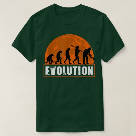Human Farmer Evolution Funny Farmer Evolution 476 T-shirt (Design voorkant)