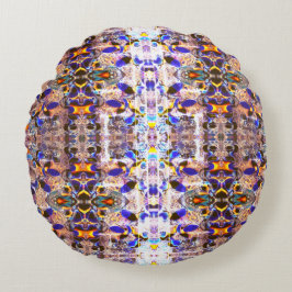 Human Fish Harmony 3 Rond Kussen