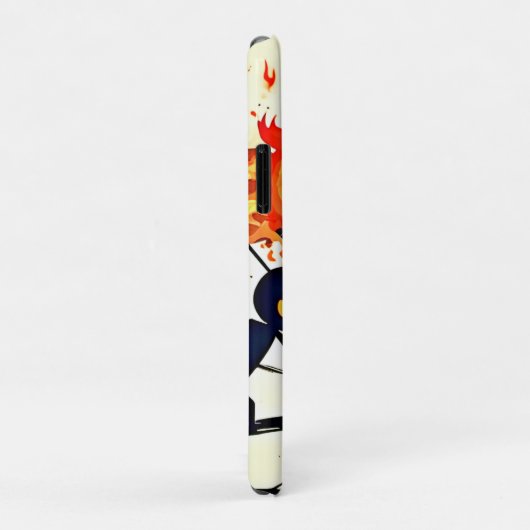 Human Flame artwork Case-Mate iPhone Case (Achterkant/rechts)