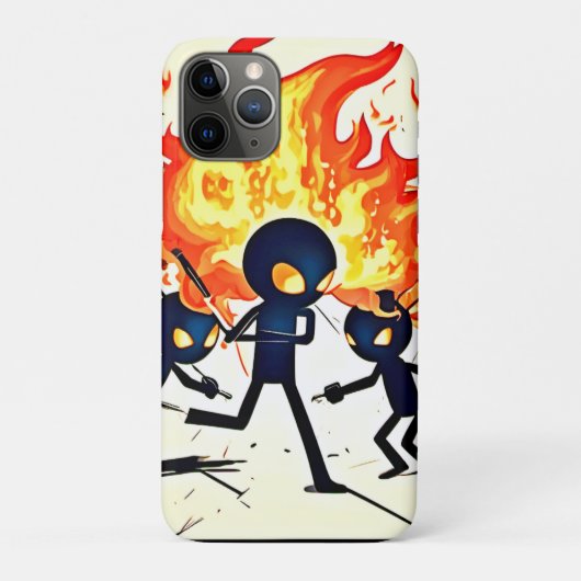 Human Flame artwork Case-Mate iPhone Case (Achterkant)