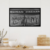Human Freaks Side Show Poster (Keuken)