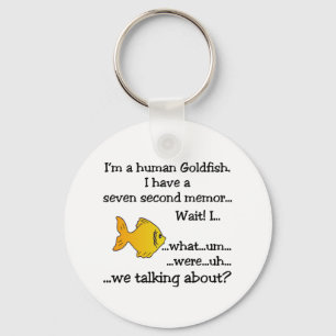 Human Goldfish Sleutelhanger