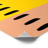 Human Growth Chart-liniaal | Afdrukbare groei Poster (Hoek)