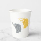 Human Head Gears Papieren Bekers (Voorkant)