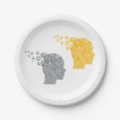 Human Head Gears Papieren Bordje (Voorkant)