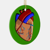 Human Heart iPhone en Electronics Hoesjes Keramisch Ornament (Rechts)