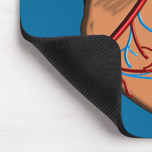 Human Heart iPhone en Electronics Hoesjes Muismat (Hoek)