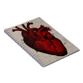 Human Heart Notebook Notitieboek (Rechterzijde)