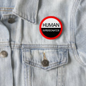 Human Imitator Ronde Button 5,7 Cm (In situ)