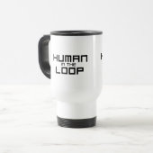 Human in the Loop Minimalist  Reisbeker (Voorkant links)