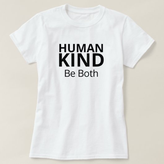 Human Kind Graphic T T-shirt (Design voorkant)