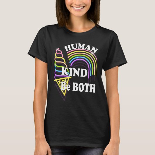 Human Kinds Both Equality Humankind Humans Rights  T-shirt (Voorkant)