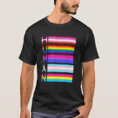 Human Lgbt Community Gay Transgender Pride T-shirt (Voorkant)