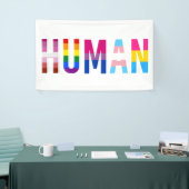 HUMAN LGBT Flag Gay Pride Month Transgender Spandoek (Beurs)