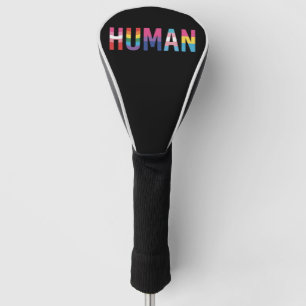 HUMAN LGBT-vlag Gay Pride-maand Transgender Golfheadcover