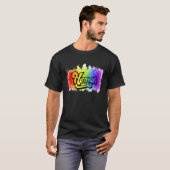 Human Lgbtq Flag Proud Ally Equality Rainbow T-shirt (Voorkant volledig)