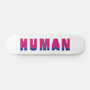 Human LGBTQ Rainbow Bisexual Pride Flag Colors Persoonlijk Skateboard