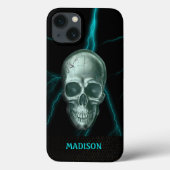 Human Lightning Skull Case-Mate iPhone Case (Achterkant)