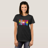Human Pride Lgbtq Rainbow Transgender Bisexual Lov T-shirt (Voorkant volledig)