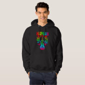 HUMAN Rainbow LGBT Flag Gay Pride Month Lesbian 9 Hoodie (Voorkant volledig)