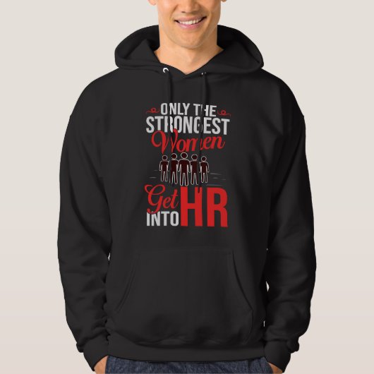 Human Resource Management HR Manager Business Hoodie (Voorkant)