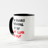 Human Resource Professionele Zombie Slayer Mok (Voorkant links)