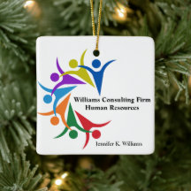 Human Resources Custom Company Rainbow Kerstmis