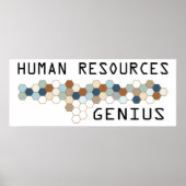 Human Resources Genius Poster (Voorkant)