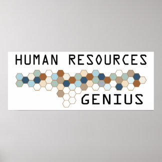 Human Resources Genius Poster