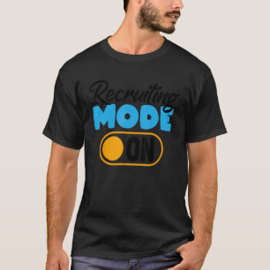 Human Resources HR-afdeling HR-manager Werving T-shirt