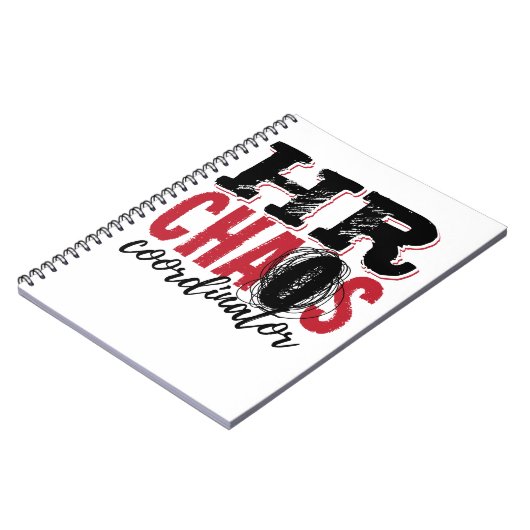 Human Resources HR Chaos-coördinator Notitieboek (Linkerzijde)