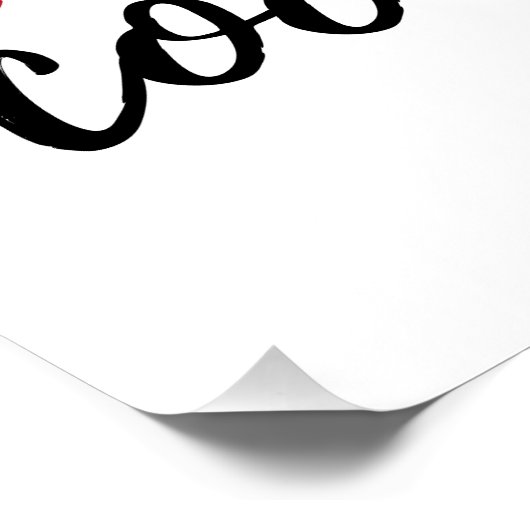 Human Resources HR Chaos-coördinator Perfect Poster (Hoek)