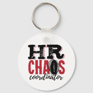 Human Resources HR Chaos-coördinator Sleutelhanger