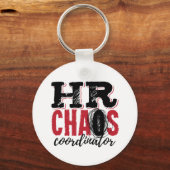 Human Resources HR Chaos-coördinator Sleutelhanger (Voorkant)