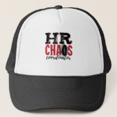 Human Resources HR Chaos-coördinator Trucker Pet (Voorkant)