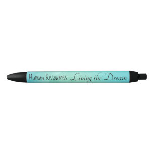 Human Resources HR Living the Dream Gift Zwarte Inkt Pen