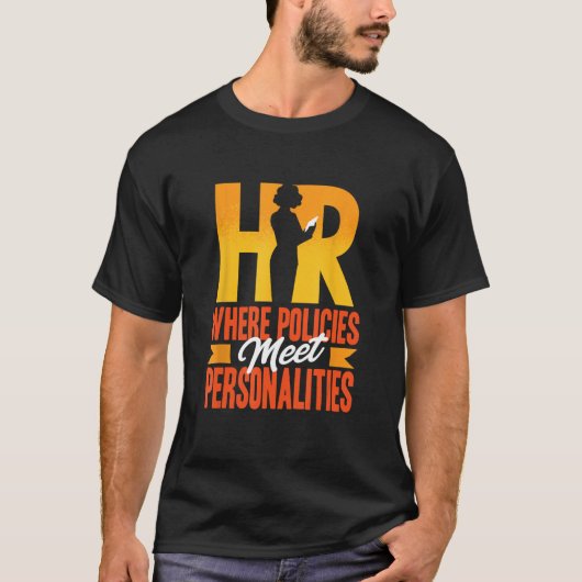 Human Resources HR Manager Recruiter HR-afdeling T-shirt (Voorkant)
