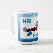 Human Resources HR Rocks Koffiemok (Voorkant links)