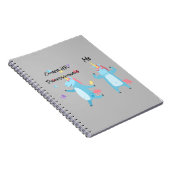 Human Resources HR Unicorn Funny Notitieboek (Rechterzijde)