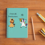 Human Resources HR Unicorn Horse Funny Notitieboek<br><div class="desc">Dit ontwerp is gemaakt met behulp van digitale kunst. Het kan in het gebied worden aangepast door de klik aan te passen en de naam, initialen of woorden aan te passen. U kunt de tekstkleur en de stijl ook veranderen of de tekst voor een slechts ontwerp van het afbeelding schrappen....</div>