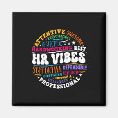 Human Resources Hr Vibes Analyst Employee Apprecia Magneet (Voorkant)