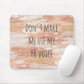 Human Resources HR Voice Kantoor Humor Muismat (Met muis)