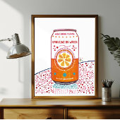 Human Resources Kantoor Art Sparkling HR Water Poster